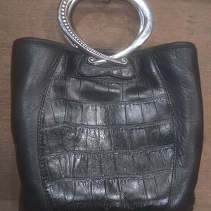 Leather purse, good condition, bringthon brand